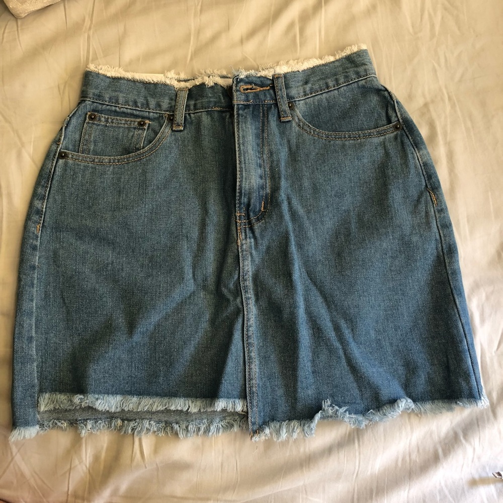 BNWT denim skirt
